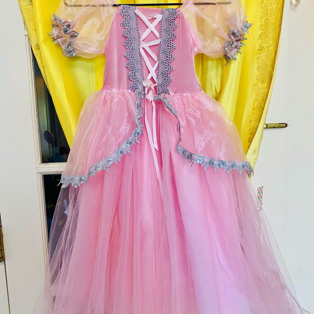 SOLD Trish Scully Pink Princess Kids Dress 4T